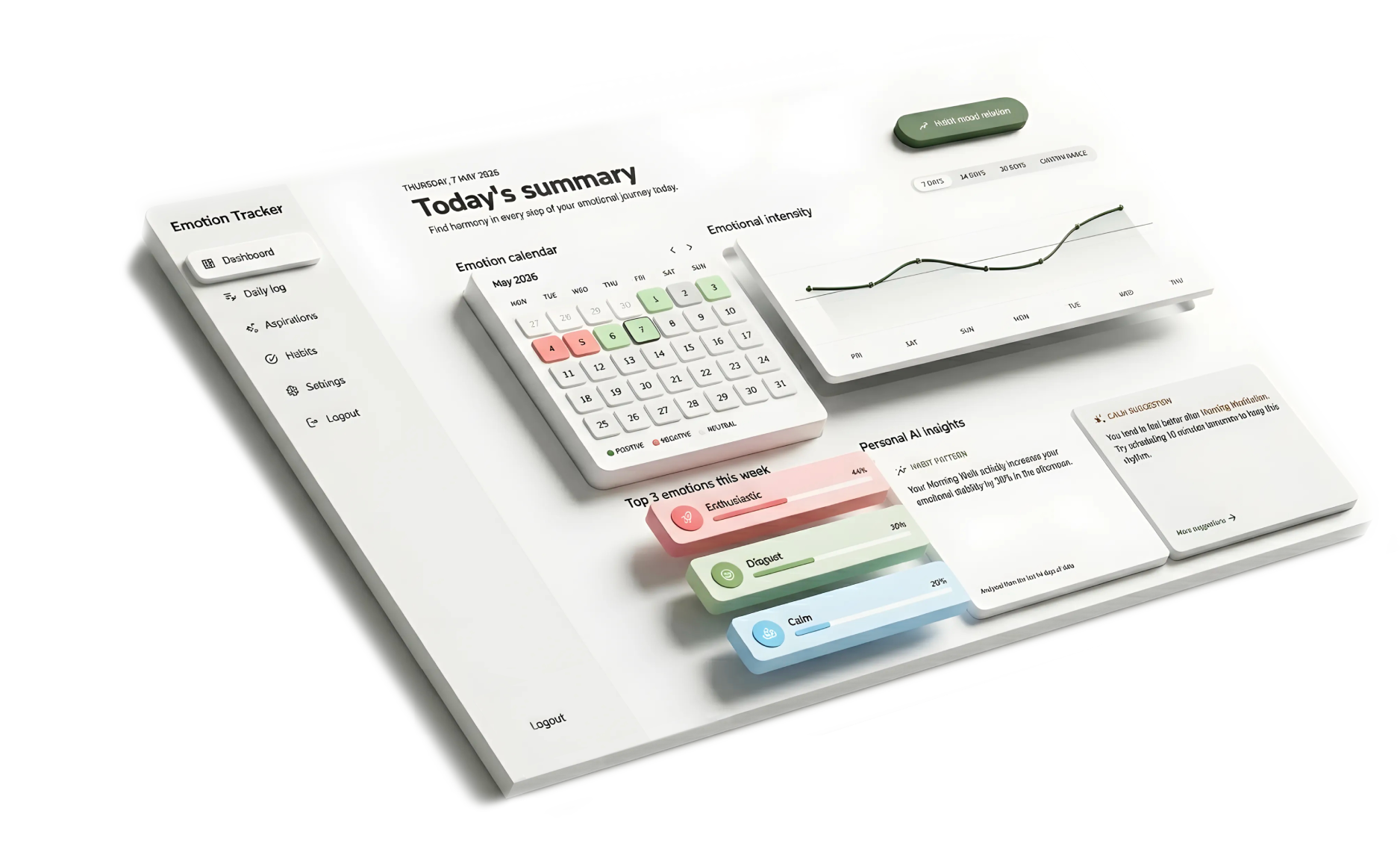 Emotional Balance Dashboard